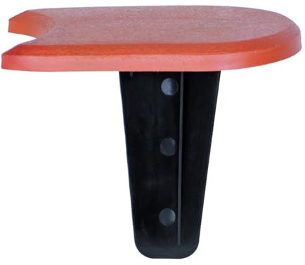 Flache Garten-Palisade - Beeteinfassung in Holzoptik - L 380 cm - Beetumrandung - Rasenkante - Gartenpalisade - Zierzaun