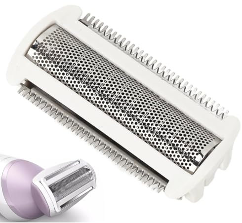 XPEX 1 Pezzi Testina Di Ricambio Per Lamina Per Rasoio Brl140 Brl130 Bre620/Bre630,Rasoio Donna, Lamina Per Testina Di Rasatura A Lunga Durata, Testina Di Ricambio Per Bodygroomer (Bianco)