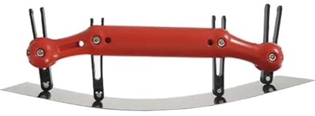 Raspador Llana Masilla Curva Ajustable Adecuado Para Enlucido Acabado Transparente En Diferentes Tipos Paredes Superficies