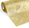 WELTRXE Tischläufer, Wiederverwendbaren Dekostoff aus Polyesterfasern Sicherer Tischband in Vielen Farben zur Dekoration 23cm × 5m Golden Hochzeit Tischdeko auch Ostern Festival Neujahr Geschenkband