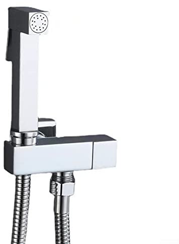 Robinets de bidet en laiton doré - Pulvérisateur hygiénique - Chromé