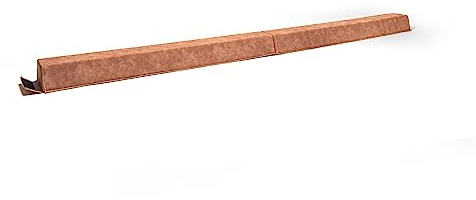 We Sell Mats – 6 Foot PRO Balance Beam – Vinyl Surface Folding Beam – Durable Gymnastics Beam - Faux Leather