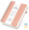 Notizbuch A5 Gepunktetes - Bullet Dot Journal 320 Seiten, Spiralgebundene Notizbücher für Schreiben, Notizblock 100gsm College Papier, Hardcover Tagebuch für Frauen Männer Arbeit Büro Schule, Rosa