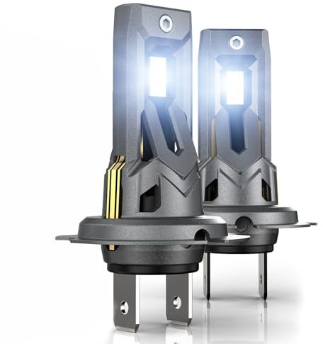 H7 Halogen Lampe Auto 80W 12V 16000LM 6000K Xenon Weiß, +500% Helligkeit 1:1 H7 Abblendlicht H7 Halogen Glühbirne. 2 STÜCK