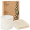 ASPACES Reusable Makeup Remover Pads - 20 Packs Natural Bamboo Cotton Rounds Eco-Friendly for All Skin Types with Cotton Laundry Bag, White
