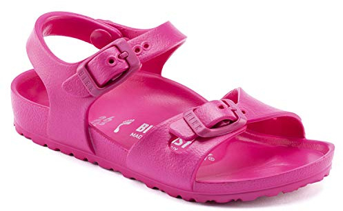 Birkenstock Mädchen Sandale Rio Kids Eva Schmal, beetroot purple 1015463, 34 eu