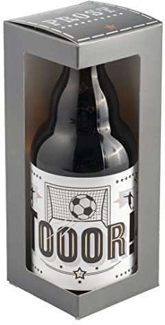 Jack`s Bierflasche Fußball Tooor! mit Geschenkverpackung 0,33 l/Männergeschenk/Zum Geburtstag/Party/Fußball