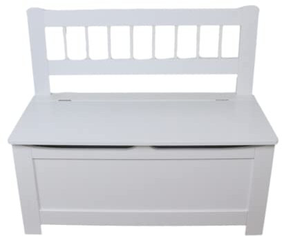 Orange85 Aufbewahrungsbox mit Sofa - Weiß - Holz - Aufbewahrungsbox - Kindersofa