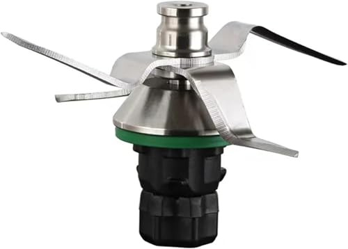 Juego de cuchillos universales, cuchillo para masa, compatible con Thermomix TM6 TM5, cuchillo mezclador de acero inoxidable con anillo de sellado, cuchillo de repuesto, cuchillo de masa con anillo de