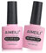 AIMEILI 2 in 1 Builder Base und Top Coat Gel UV LED Gel Nagellack Gellack Überlack Builder Gel Set 2×10ml