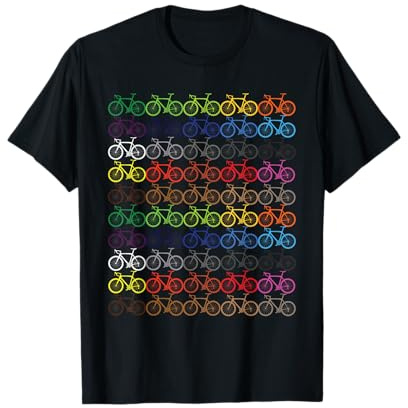Stampa Divertente Ciclismo Ciclista Idea Regalo Bicicletta Maglietta