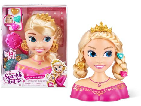 Sparkle Girlz Prinzessin Haarstyling Kopf