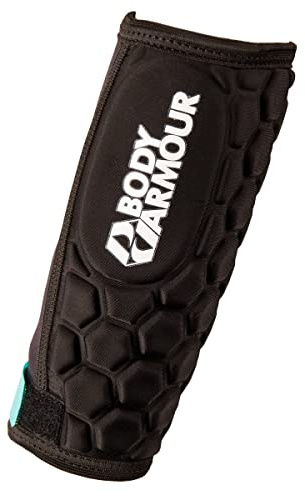 Body Armour NZ Rugby League Union Forearm Guard Black One Size