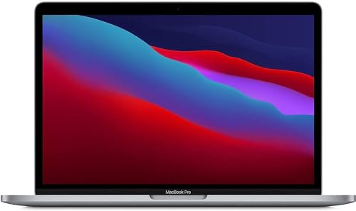 2020 Apple MacBook Pro con Apple M1 Chip (13-pulgadas, 8GB RAM, 256GB SSD Almacenamiento) (QWERTY English) Gris Espacial (Reacondicionado)