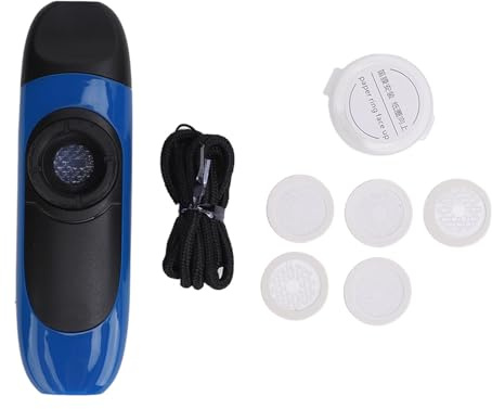 Kazoo Flöjtblåsinstrument ABS Plast Professionellt Kazoo Musikverktyg med 5 Membran för Framförande (Blå)