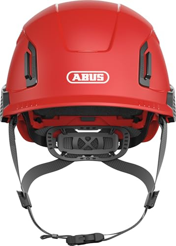 ABUS Casco da arrampicata industriale Spector – casco da costruzione ventilato e casco da alpinismo secondo la norma EN 397 e EN 12492 – per la sicurezza in lavori di altitudine, in cantiere e
