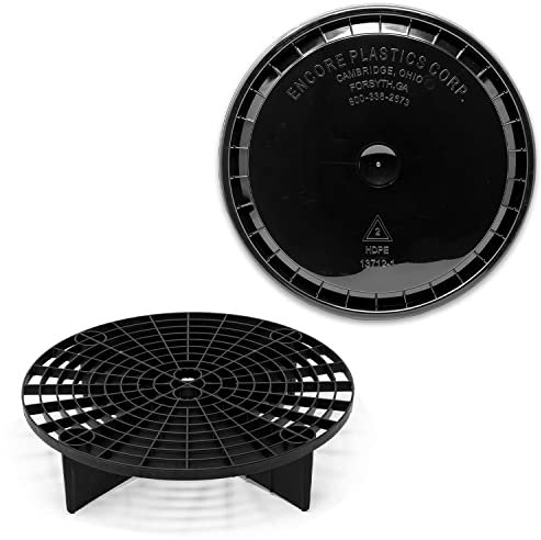 Detailmate Car Wash Bucket Accessory Set – US Bucket Lid Fits Meguiar's Cleaning Bucket & Grit Guard Wash Buckets