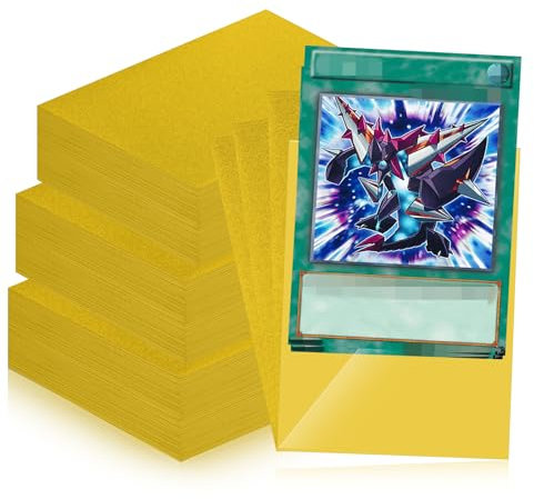 Aopskumd 300PCS Sleeves Kartenhüllen,Farbe Card Sleeves,66 x 91mm Magic Kartenhüllen,Soft Magic Hüllen,Karten Hüllen,Standardgröße Sammelkarten Hüllen,Kompatibel mit Den Meisten Karten