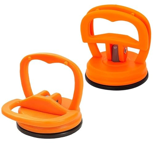 ZukQvrivelig Ventosa per Aammaccature, Ventosa per Auto Dent, Potente kit per L'attenuazione dell'auto, Adatto per la Riparazione di Ammaccature (2 piccoli) (B)