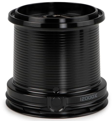 Fox 12000 XC Spare Spool Shallow - Ersatzspule für Karpfenrollen, Rollenspule, Spule für Angelrollen, Reservespule für Rollen