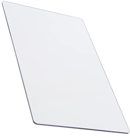 Tissting Cuscinetti per Fustellatura 10 x 6.1 x 0.1in - Tampone da Taglio per Goffratura Lastre Acriliche Trasparenti per Scrapbooking e Arti e Mestieri