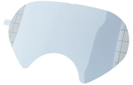 Copriobiettivo Staccabile Compatibile con Respiratori 3M Serie 6885, 6000, 6700, 6800, 6900 – Protezione Obiettivo Antigraffio e Anti-Spray per Edilizia e Verniciatura – Confezione da 50 Pezzi