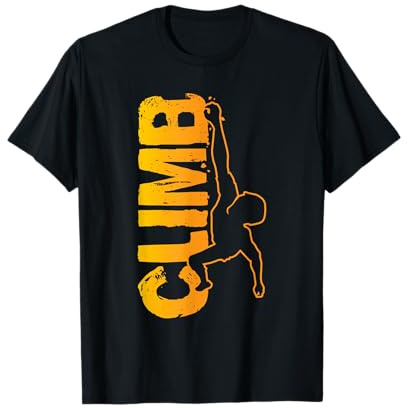 Rock Climbing Funny Bouldering Enthusiasts For Men Women T-Shirt