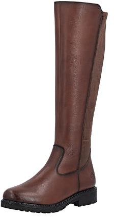 Remonte R6594 - Botas de caña alta para mujer, color marrón, talla 42 EU, marrón, 42 EU