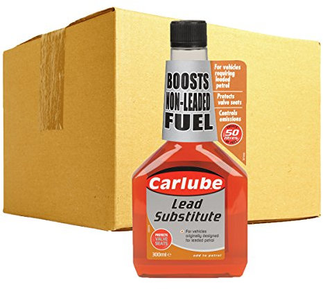 Carlube 6 x Lead Substitute Replacement Fuel Additive Treatment Unleaded Petrol 300ml