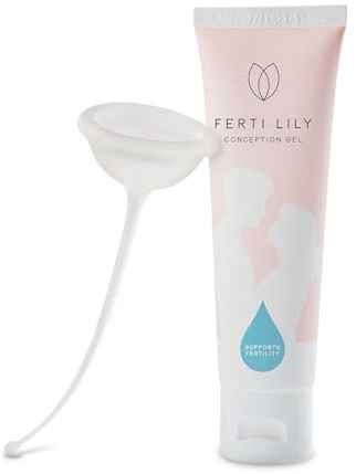 FERTI-LILY - Pack coupe de conception + lubrifiant fertilité - Augmente les chances de tomber enceinte naturellement