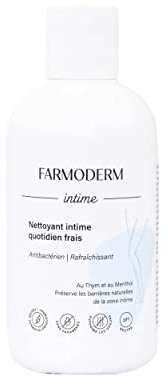 Farmoderm Antibakterielle Intimwaschlotion für Frische - pH neutrale Intimseife für den aktiven Lebensstil - Natürliches, antibakterielles und erfrischendes Intimreinigung für die Frau - 300ml
