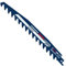 JOEJONI Lames de scie sabre universelles en carbure, 225 mm, lames de scie sabre pour couper des briques et des panneaux de ciment, compatible avec Bosch, Dewalt, Makita