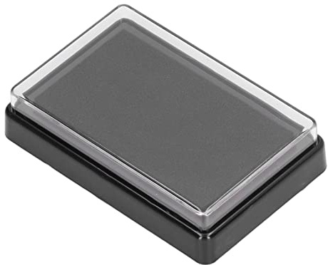 Återanvändbar stämpeldyna för baby fotavtryck, säker, enkel rengöring, meningsfulla babysouvenirer för nyfödda, giftfritt material (svart bläck)
