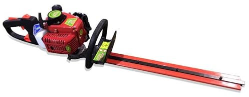 Cortasetos de gasolina, MIT56 cm, cuchillo de corte doble, 9000 rpm, monocilín, 2 tiempos, refrigerado por aire, con mango giratorio, sistema antivibración en parques, jardines, escuelas, autopistas y