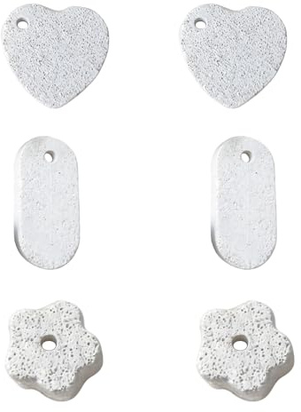 RowGlow 6 st gnagsten kanin mineral molarsten gnagarstenblock för hamster chinchilla marsvin hare mus råttor kanin för tänder (6 st)