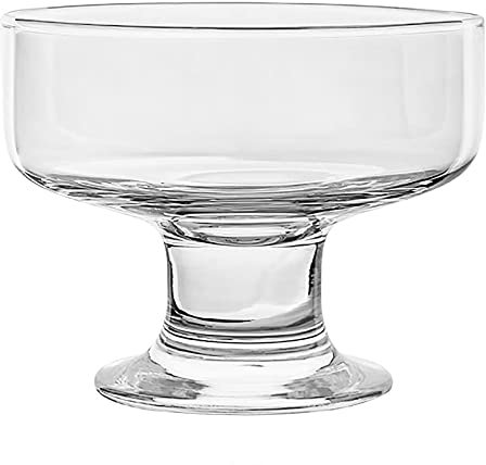 TINAYAUE Bols à Crème Glacée en Verre 265ml Coupes à Glace Bols à Dessert en Verre Verres à Crème Glacée Coupes à Fruits en Verre Plats à Sundae Verres à Cocktail pour Maison Restaurants