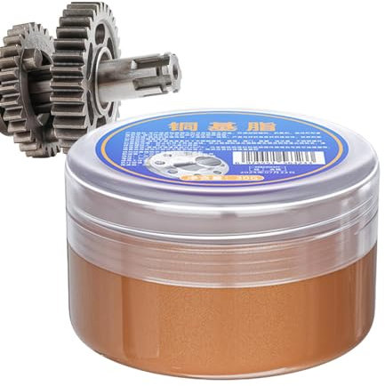 Lubrificante antigrippaggio al rame, grasso al rame - Grasso a base di rame - Lubrificante impermeabile e grasso per alte temperature per metallo, grasso antigrippante professionale a base di rame