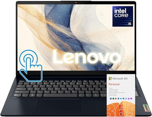 Lenovo Nuovo notebook aziendale IdeaPad con touchscreen da 15,6 pollici con Microsoft Office | 24 GB di RAM - SSD da 1 TB | Edizione 2025/2026 | Processore Intel Core i5-1335U a 10 core (Beats i7