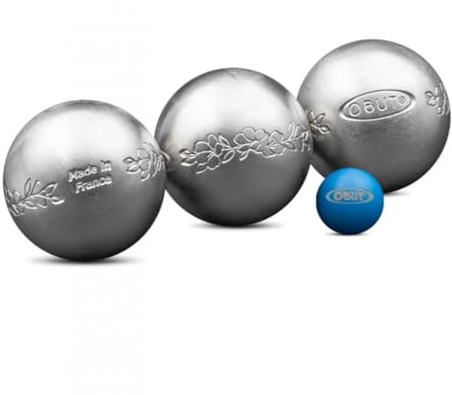 Obut - Loisir Floral 73 mm Jeu 3 Boules - Taille Unique - Boules de pétanque