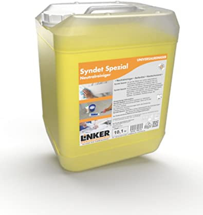 Linker Chemie Syndet Spezial Neutralreiniger 10,1 Liter Kanister - neutral, hautmild und unproblematisch in der Verarbeitung | Reiniger | Hygiene | Reinigungsmittel | Reinigungschemie |