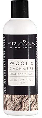 FRAAS Detergente per lana e cashmere 240 ml - Detergente speciale per sciarpe e scialli - Made in Germany