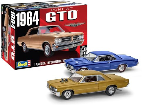 Revell Monogram 14574 '64 GTO 1:24 Scale Unbuilt/Unpainted Plastic Model Kit