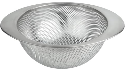 Grunwerg Colapasta, acciaio inossidabile 18/10, fori fini per scolare gli alimenti, diametro 18 cm