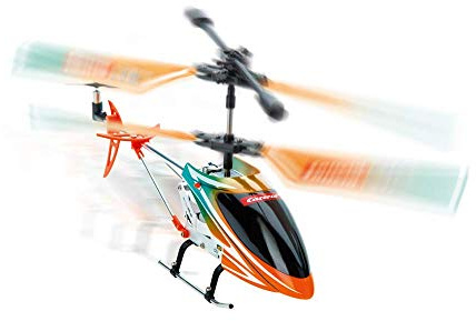 Carrera RC Air 2,4 GHz Orange Sply 2 I fjärrstyrd elektrisk helikopter från 8 år I med fjärrkontroll, batteri, laddningskabel och batterier I leksaker för barn och vuxna I för inomhus- och utomhusbruk