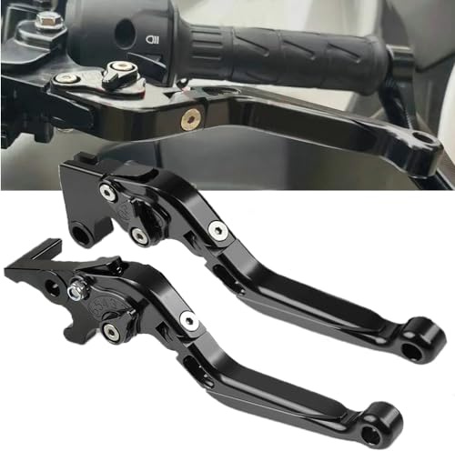 Regolabile Moto Leve Freno e Frizione Set per T.riumph Trident 660 2021 2022 2023-Nero