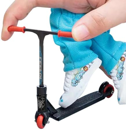 Aznever monopattino - Monopattino trucco,Semplice colorato Finger Scooter Fingertip Movimento Skateboard per bomboniere