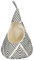 Conical Peg Bag for Storage, Peg Bag for Washing Line with Hanger, Saddle Basket without Saddle, Hook Bag with Drawstring, Use Convenient Wall Mounted Design for Items and Clothes Pins for Organizing