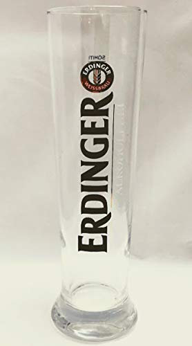 Erdinger 0,5l Glas/Alkoholfrei/Gläser/Bierglas/Bier/Weissbräu/Editionsglas/Sammlerglas/Bar/Gastro