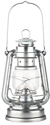 amanigo Lampada a petrolio in ferro, stile vintage Hurricane, per interni ed esterni