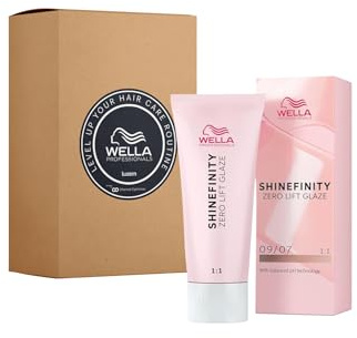 2er Wella Professionals Shinefinity 09/07 Natural Beige Sand 60ml